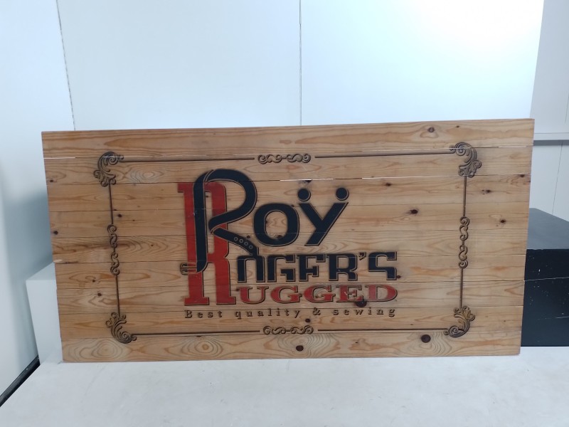 Houten berd logo Roy Rogers Rugged